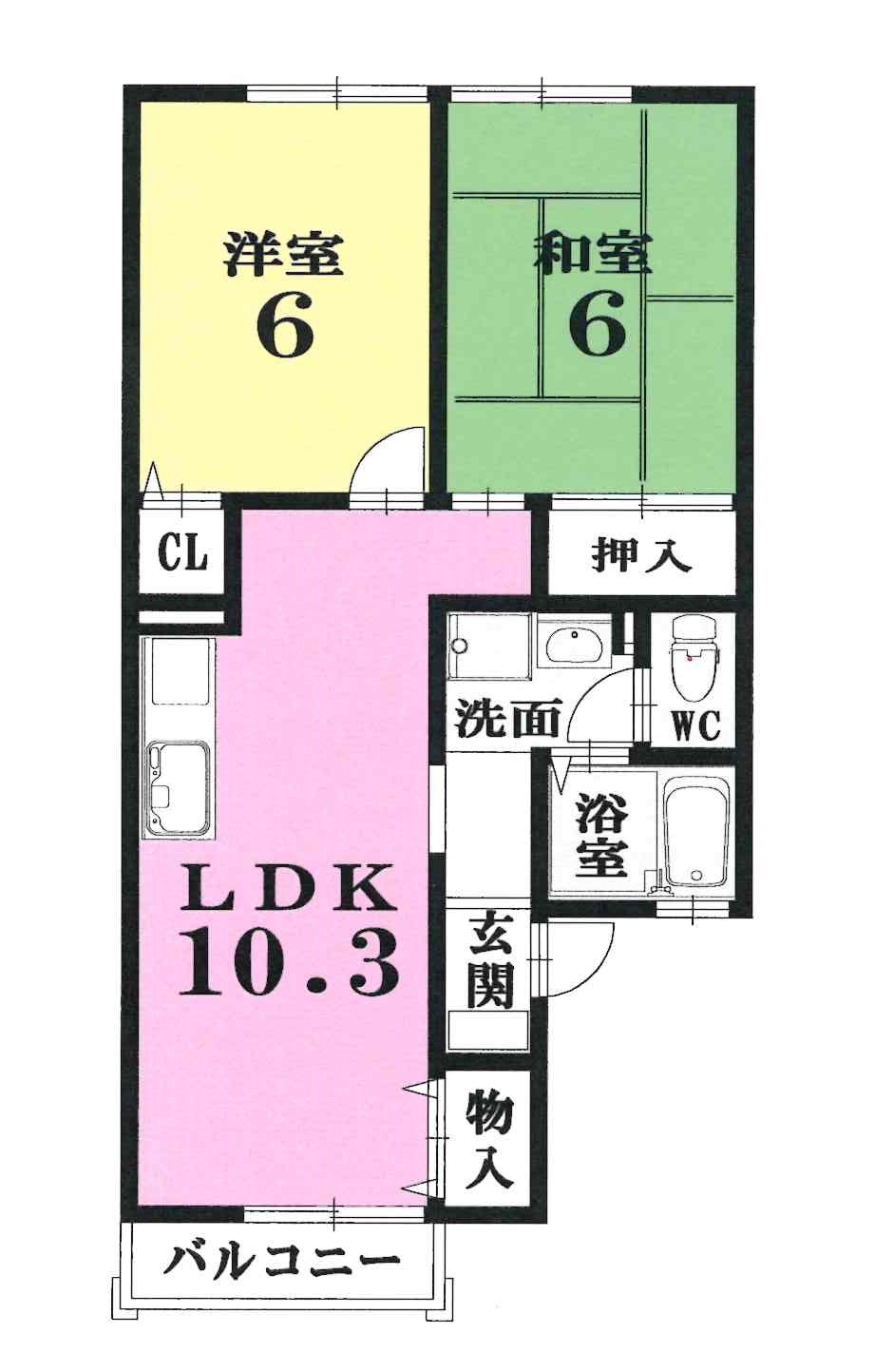 スィート沙彩　２階